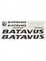 Наклейка Batavus на раму велосипеда, черный